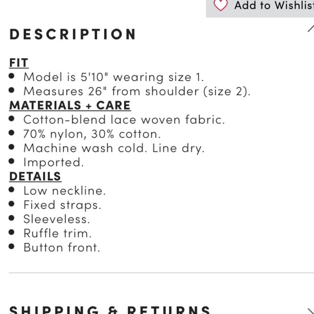 Torrid ORANGE COTTON LACE RUFFLE CAMI - Picture 6 of 9